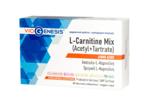 VioGenesis L-Carnitine Mix (Acetyl 350 mg + Tartrate 350 mg) 60 caps