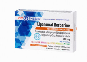 VioGenesis Liposomal Berberine 200 mg 30 caps